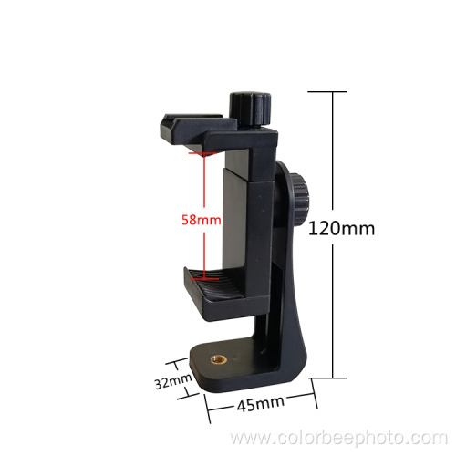 360 degree phone spring clamp with cold shoe